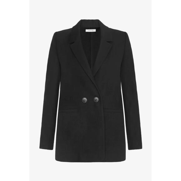NWT Anine Bing Madeleine double-breasted blazer Size L - Picture 6 of 14